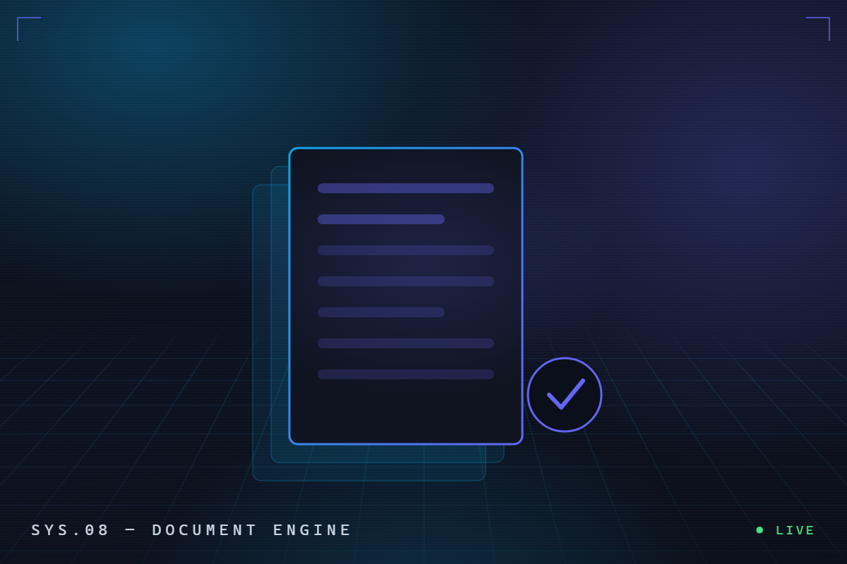 Document & Compliance AI — AI system built by SingleTask.ai